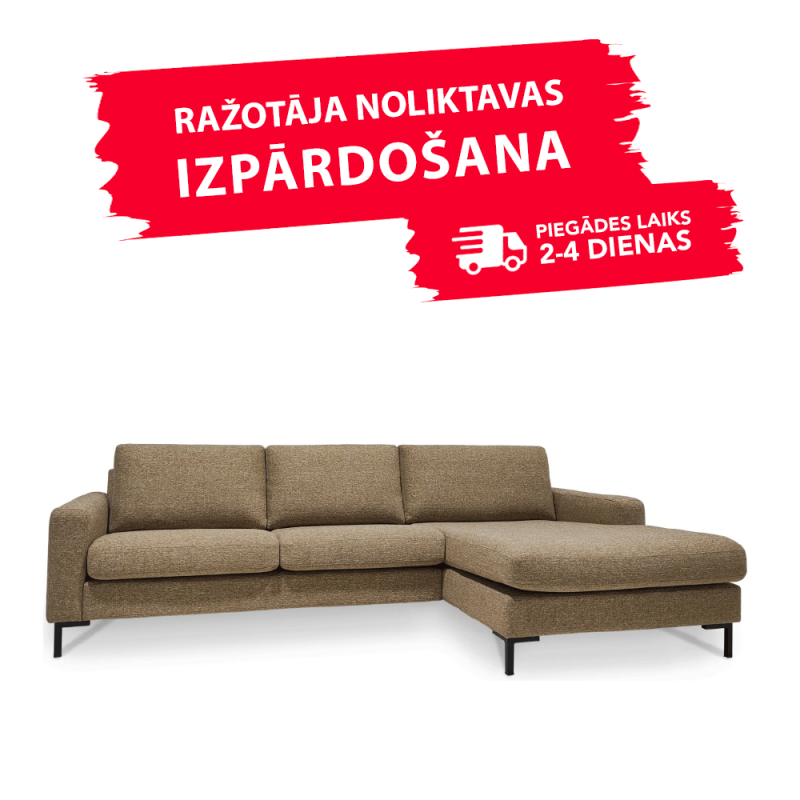 Dīvāns KOOG (Chaiselongue)(Ražotāja noliktava)